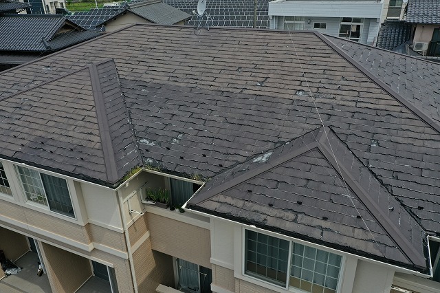 点検を行ったアパート